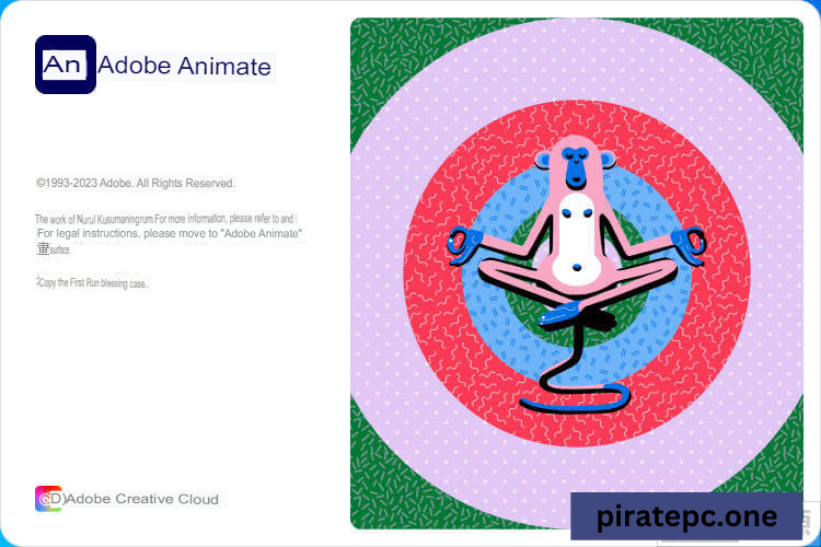 Free download and full installation instructions for Adobe Animate 2024 with permanent enabled