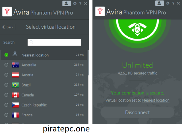 Avira Phantom VPN Pro Full Version