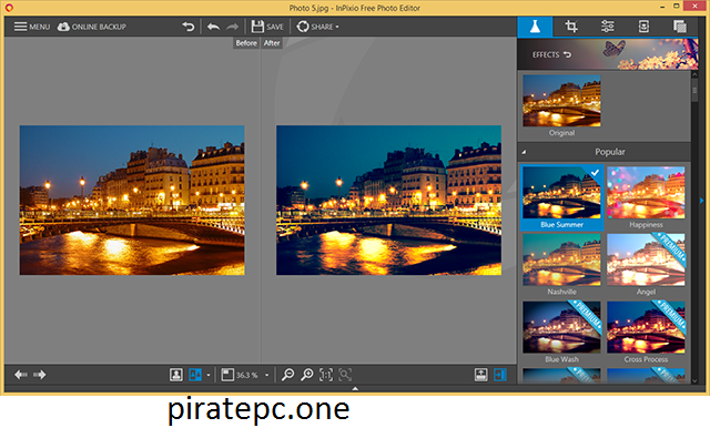 InPixio Photo Editor Free Download For Windows 10 