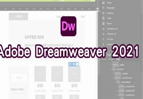 Adobe Dreamweaver 2021 Free Feature image