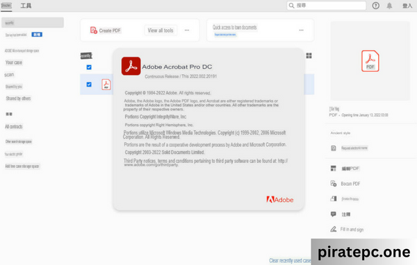 Installing Adobe Acrobat Pro DC 2022 on Windows and Mac is free of cost and comes with an installation guide.