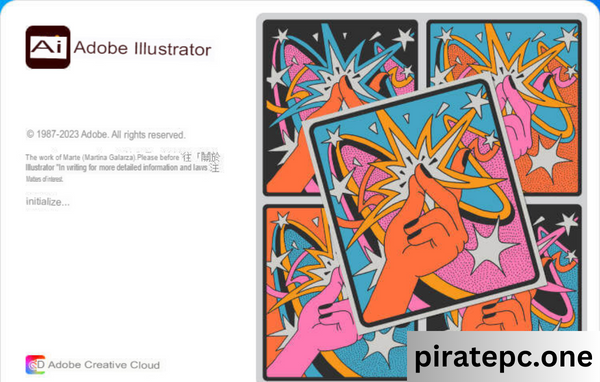 Free download and full installation instructions for Adobe Illustrator 2024 with permanent enabled