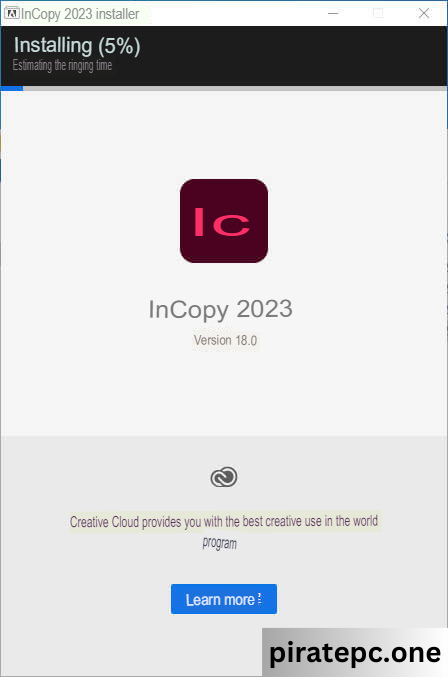 Complete installation instructions and free download for Adobe InCopy 2023 with permanent enabled