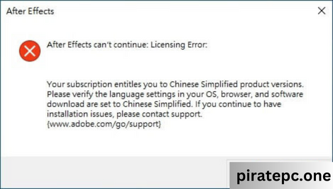 Adobe After Effects 2022 permanently enabled free download for Windows and Mac, including a lesson on Chinese cultural settings