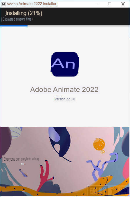 Adobe Animate 2022 permanently allows free download and installation for Windows and Mac operating systems.