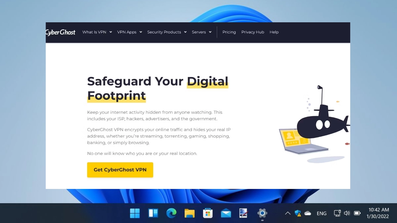 CyberGhost VPN Free Proxy  Free Download Full Version For PC Portable And Multilingual