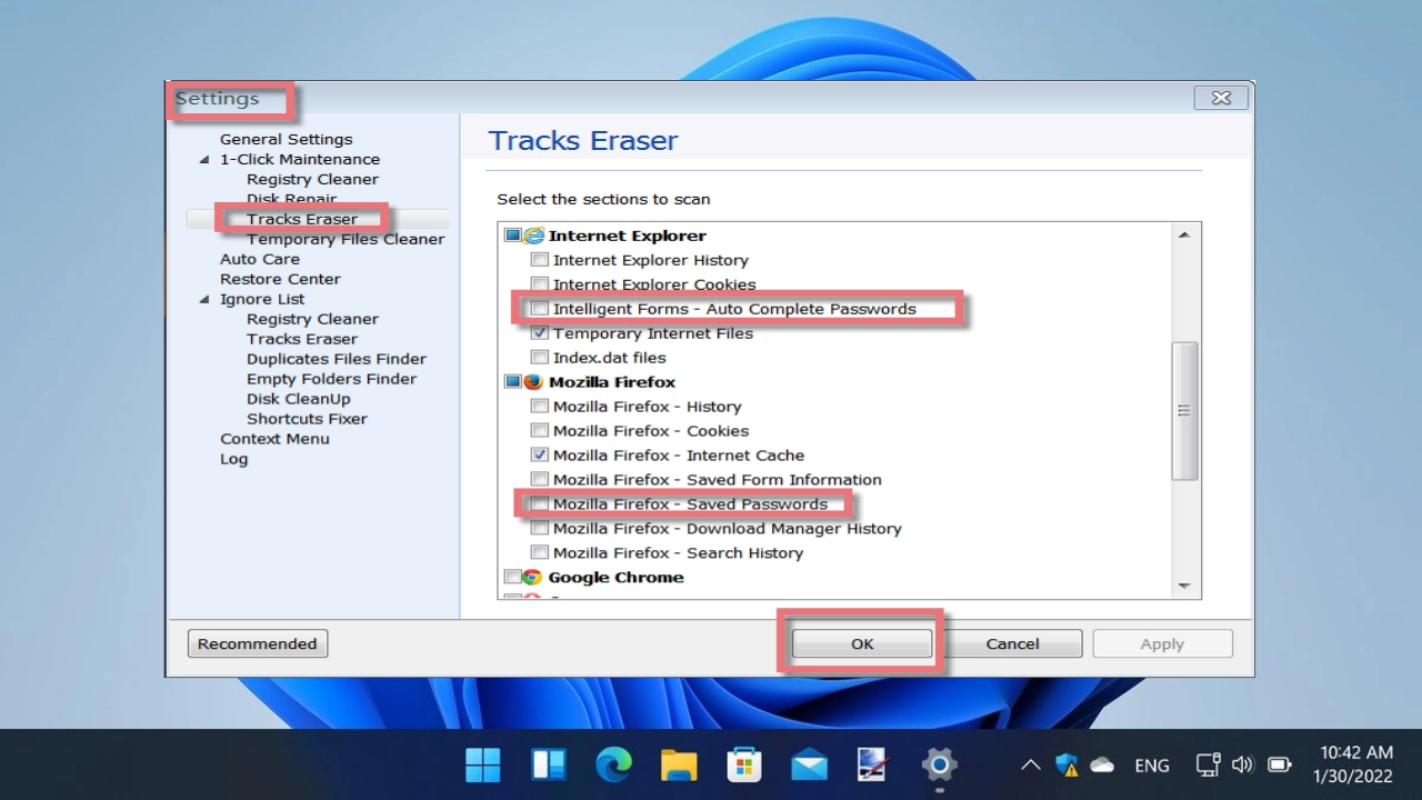 Glary Tracks Eraser Full Version For PC Portable And Multilingual