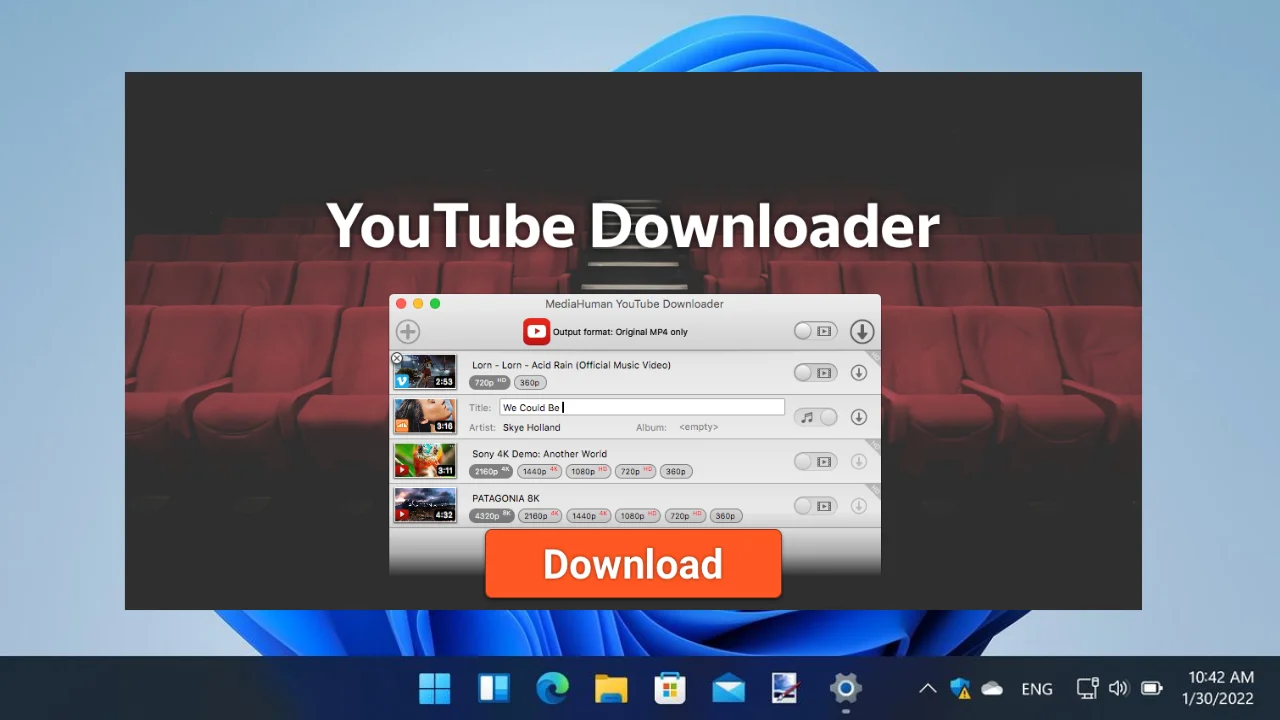 MediaHuman YouTube Downloader For PC Portable And Multilingual