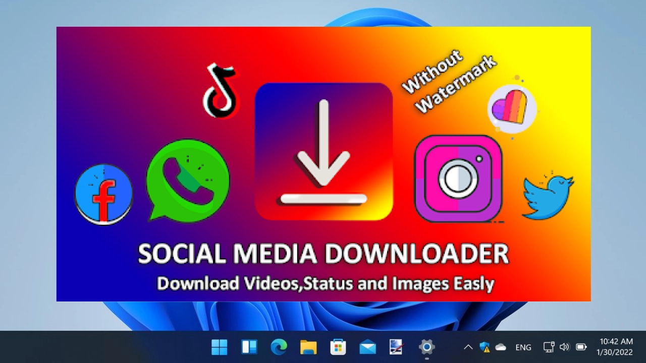 Social Media Downloader  Free Download