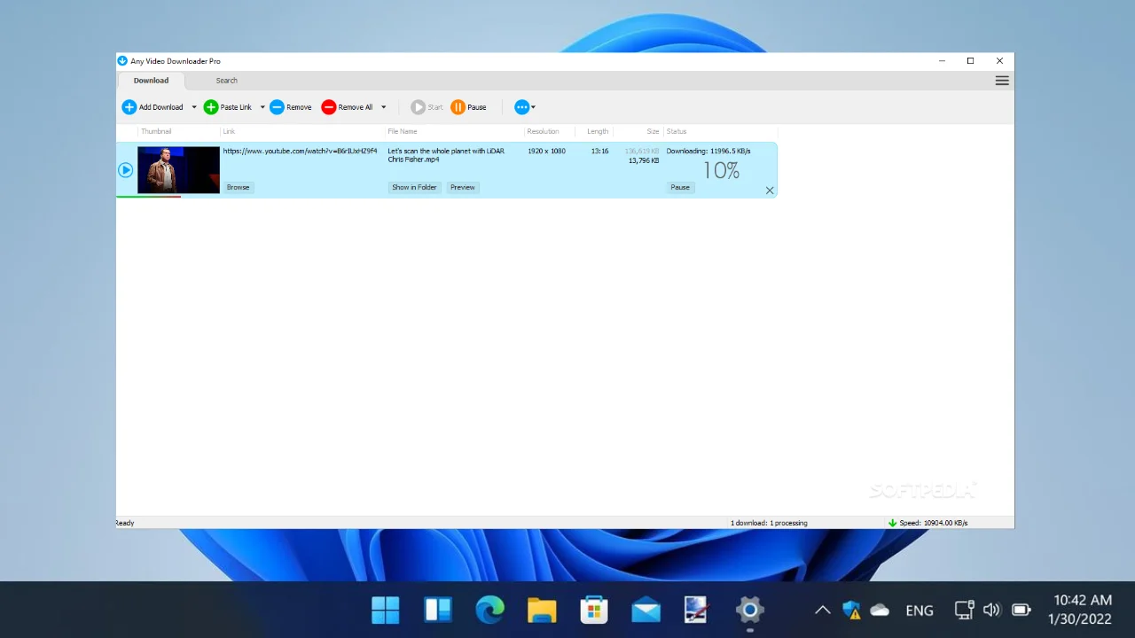 Any Video Downloader Pro For PC Portable And Multilingual