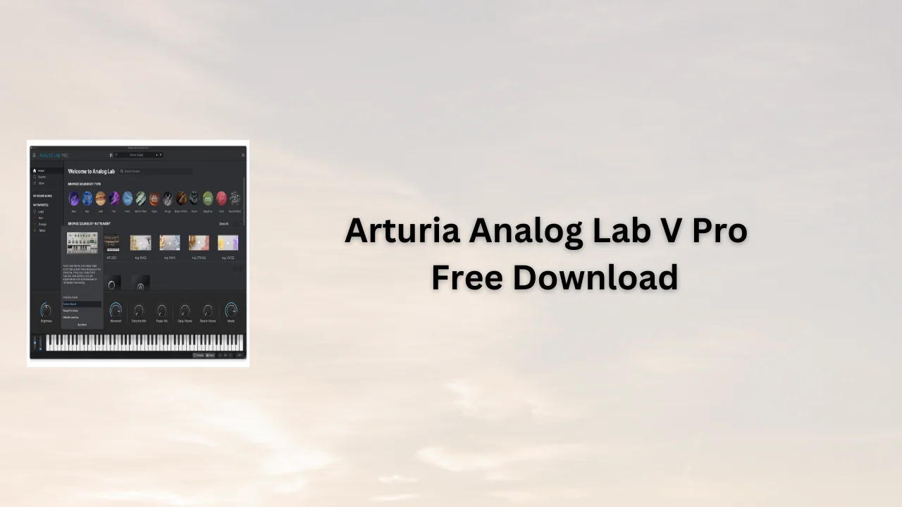 Arturia Analog Lab V Pro Free Download