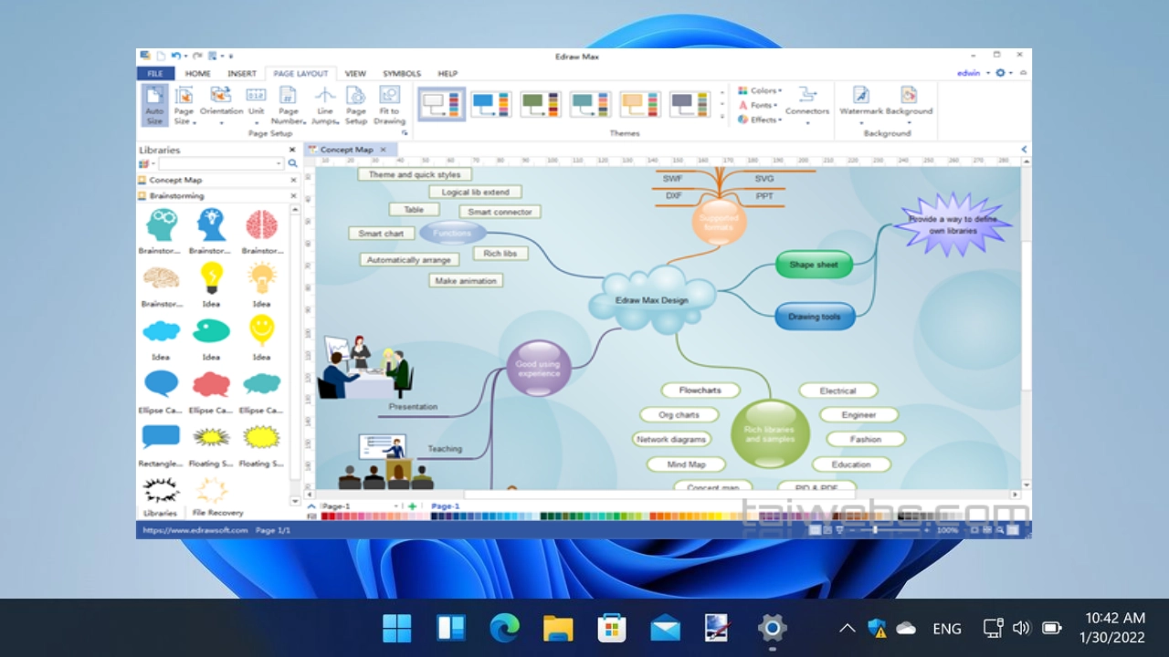 EdrawMax Ultimate Full Version For PC Portable And Multilingual