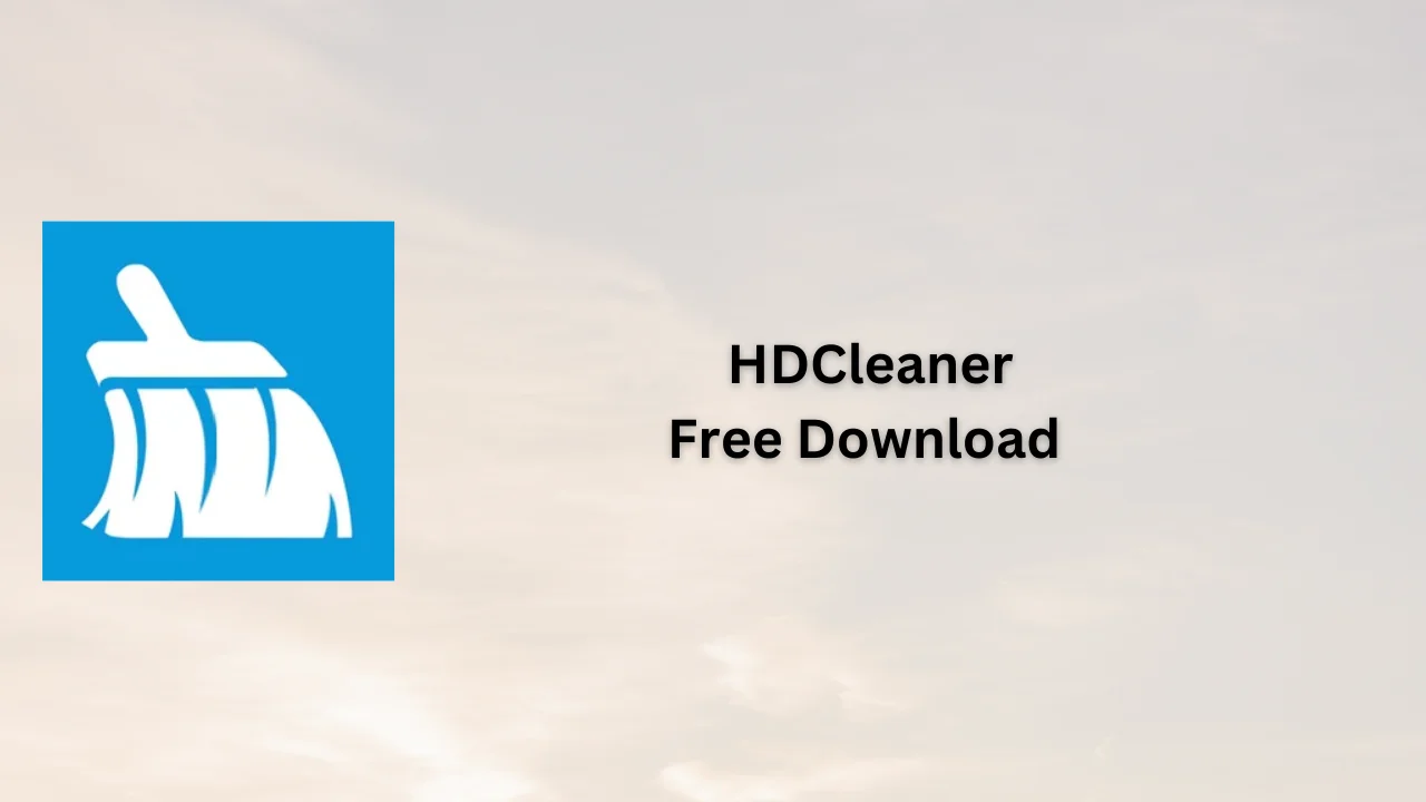 HDCleaner Free Download