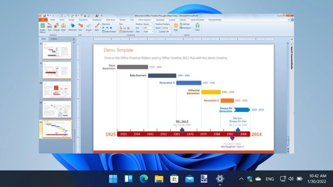 Office Timeline Full Version For PC Portable And Multilingual