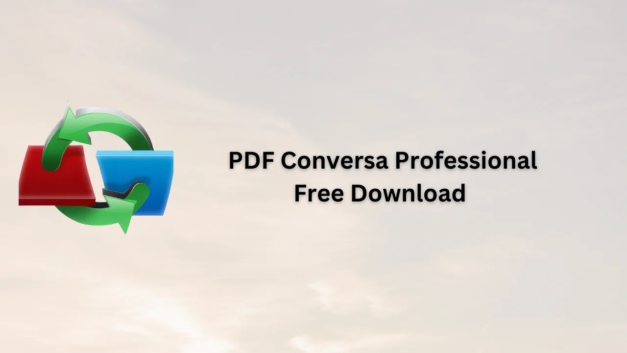 PDF Conversa Professional Free Download