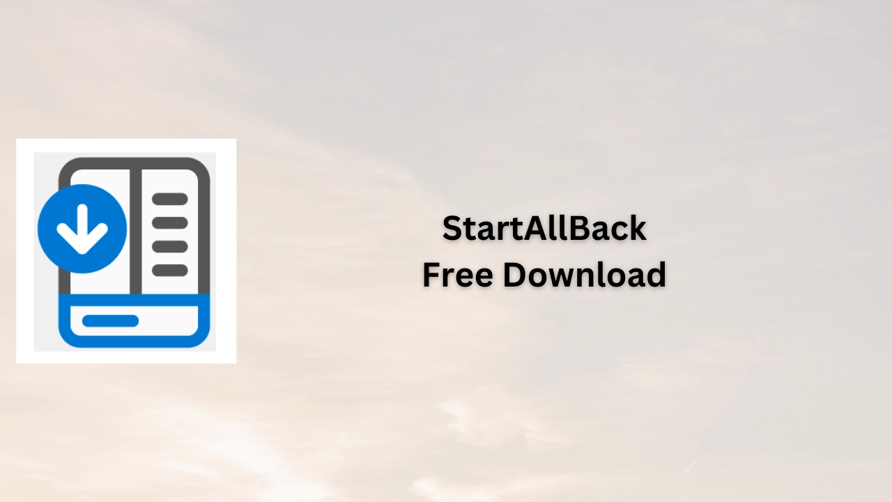 StartAllBack Free Download