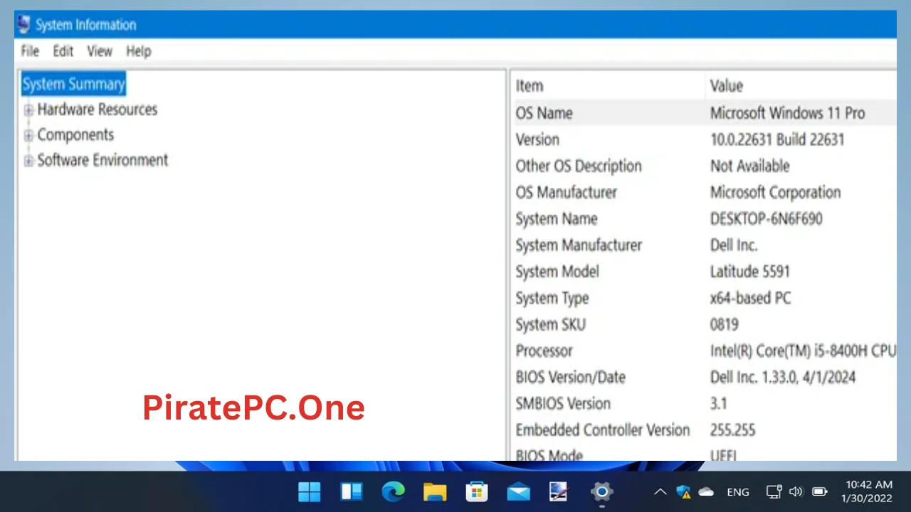 System Information For PC Portable And Multilingual