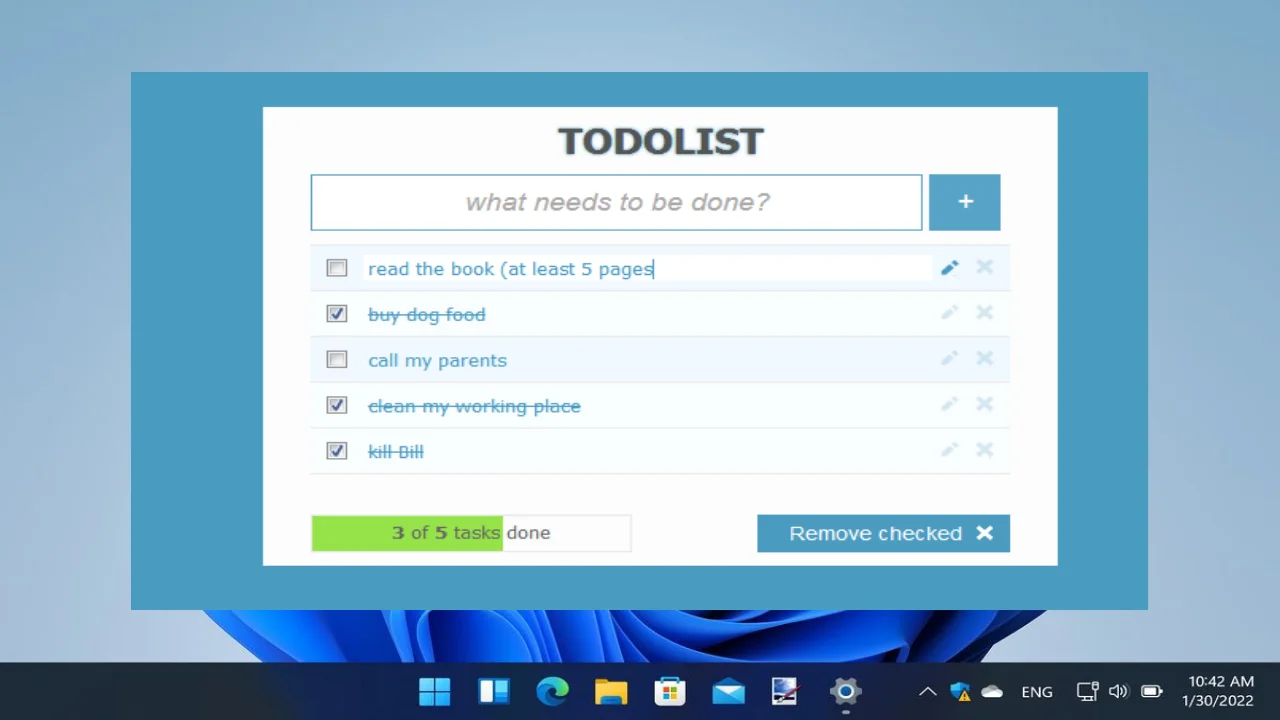 ToDoList For PC Portable And Multilingual