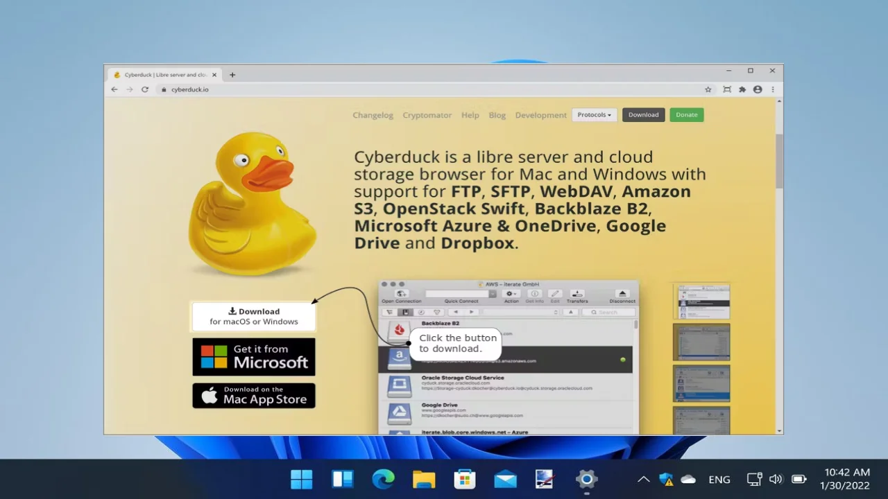 Cyberduck for OneNote Full Version For PC Portable And Multilingual