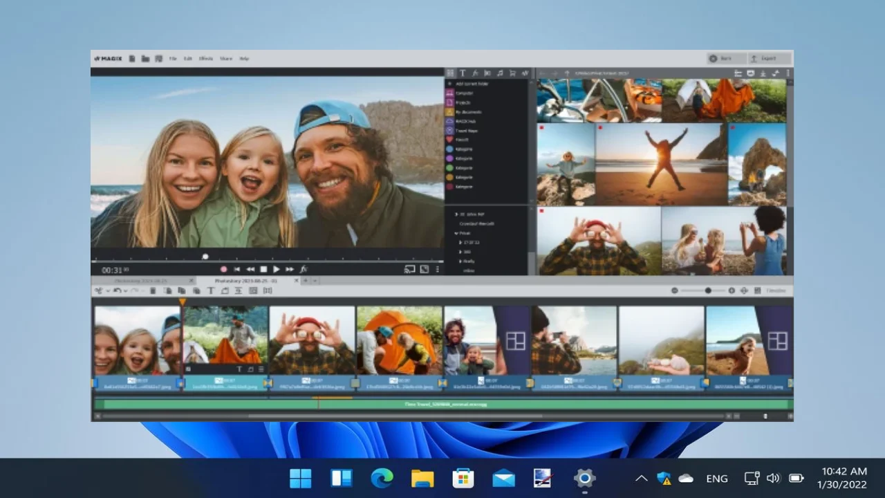 MAGIX Photostory Deluxe For PC Portable And Multilingual