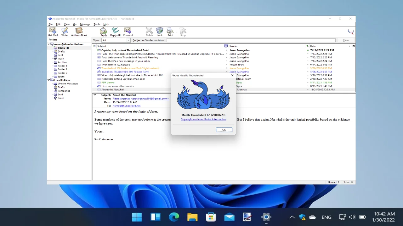 Mozilla Thunderbird for OneNote Full Version For PC Portable And Multilingual