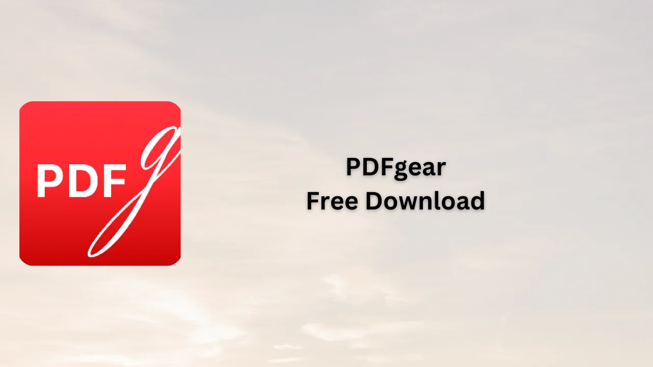 PDFgear Free Download