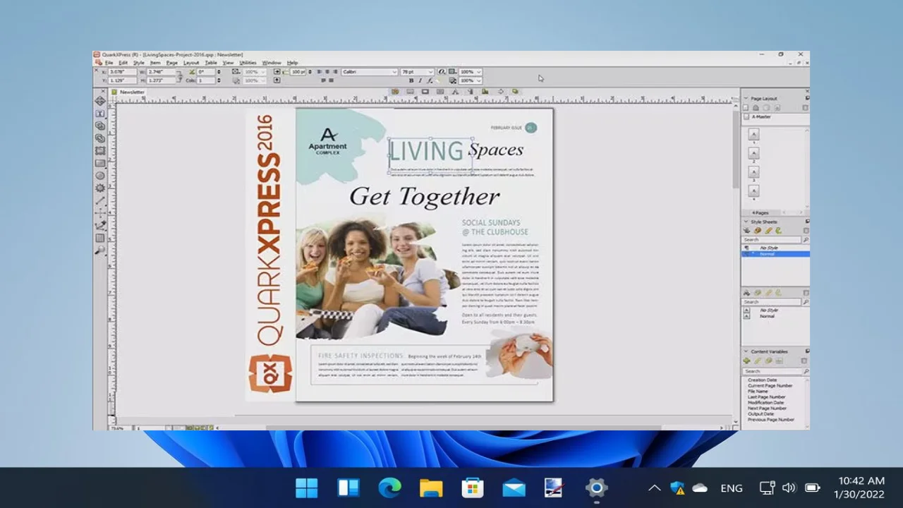 QuarkXPress For PC Portable And Multilingual