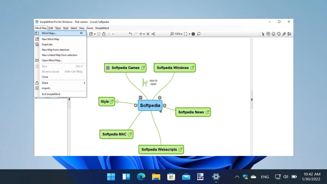 SimpleMind Pro for OneNote Full Version For PC Portable And Multilingual