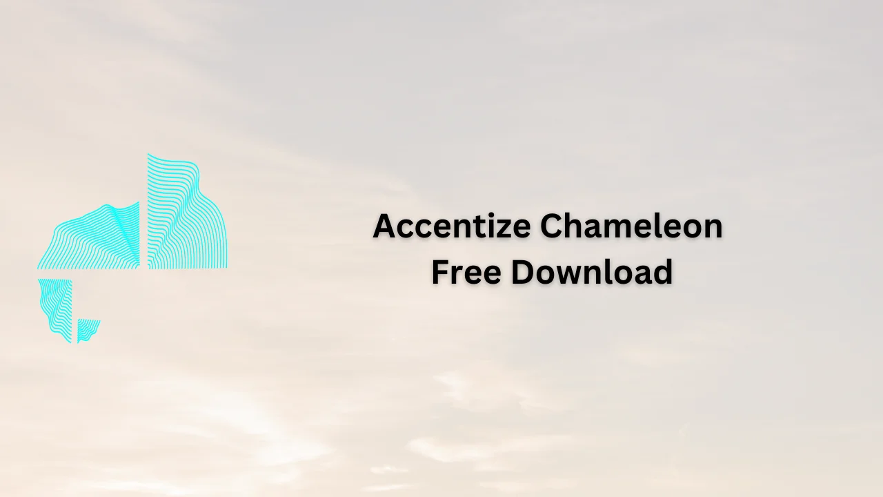 Accentize Chameleon Free Download