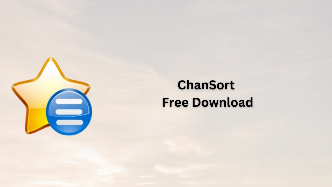 ChanSort Free Download