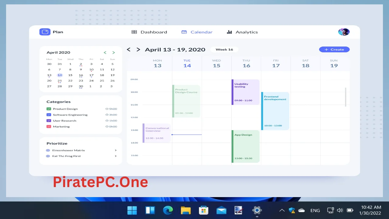 Desktop Calendar Full Version For PC