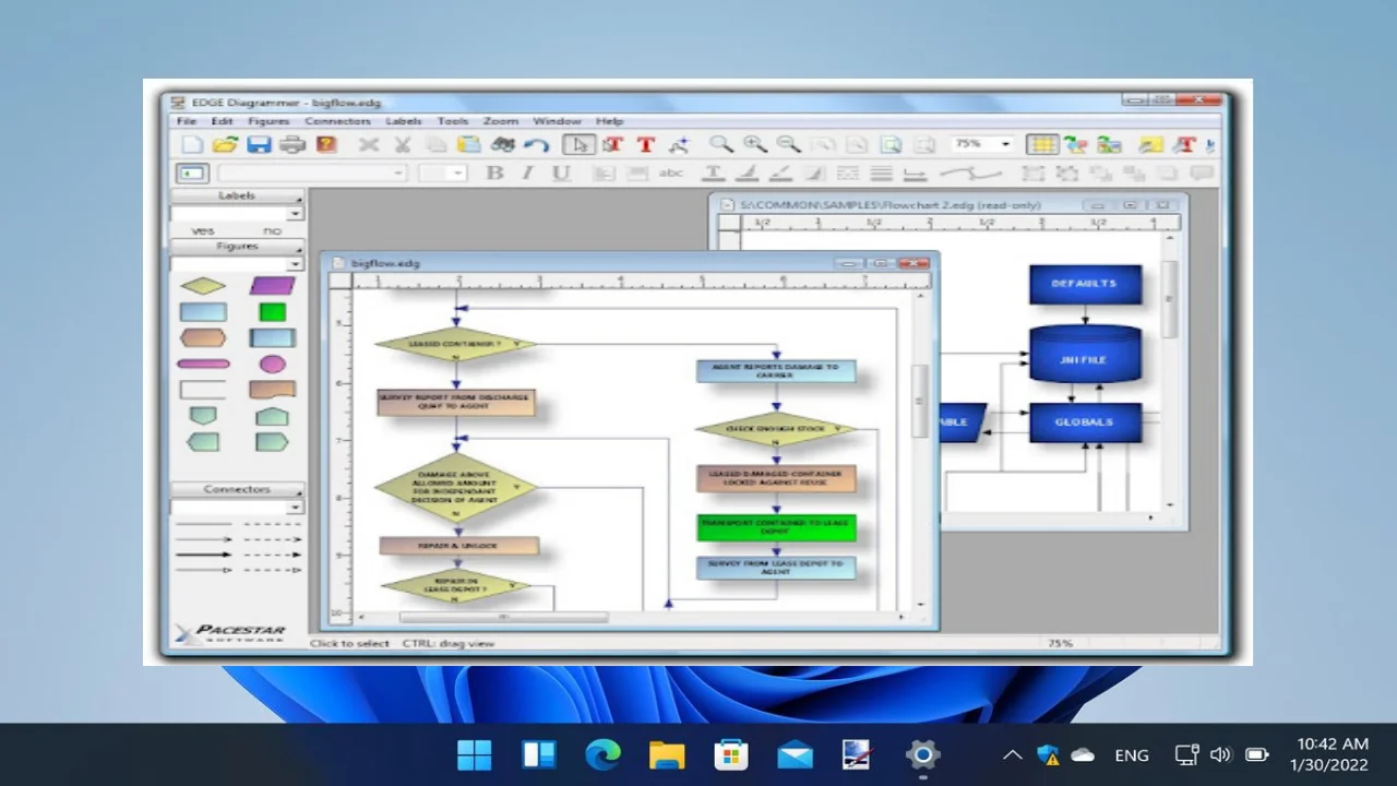 EDGE Diagrammer For PC Portable And Multilingual