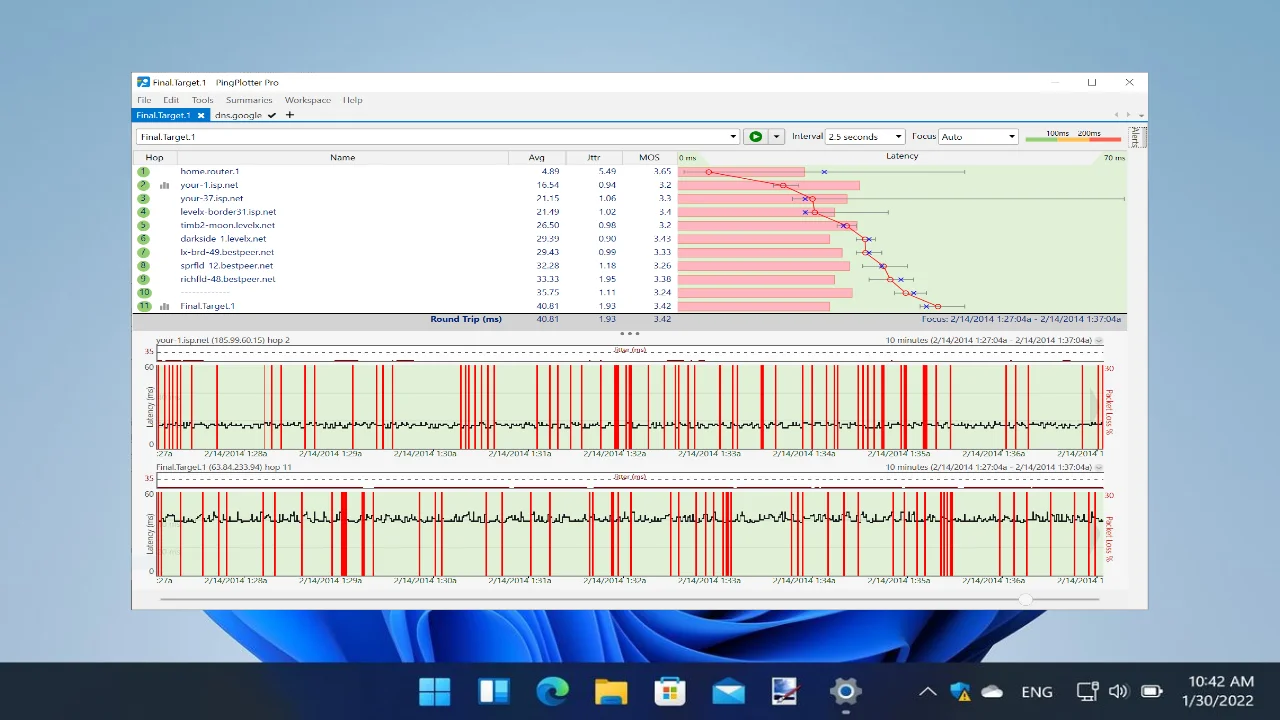 PingPlotter Professional for OneNote Full Version For PC Portable And Multilingual