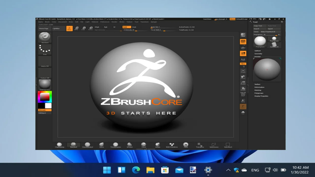 Pixologic Zbrush For PC Portable And Multilingual