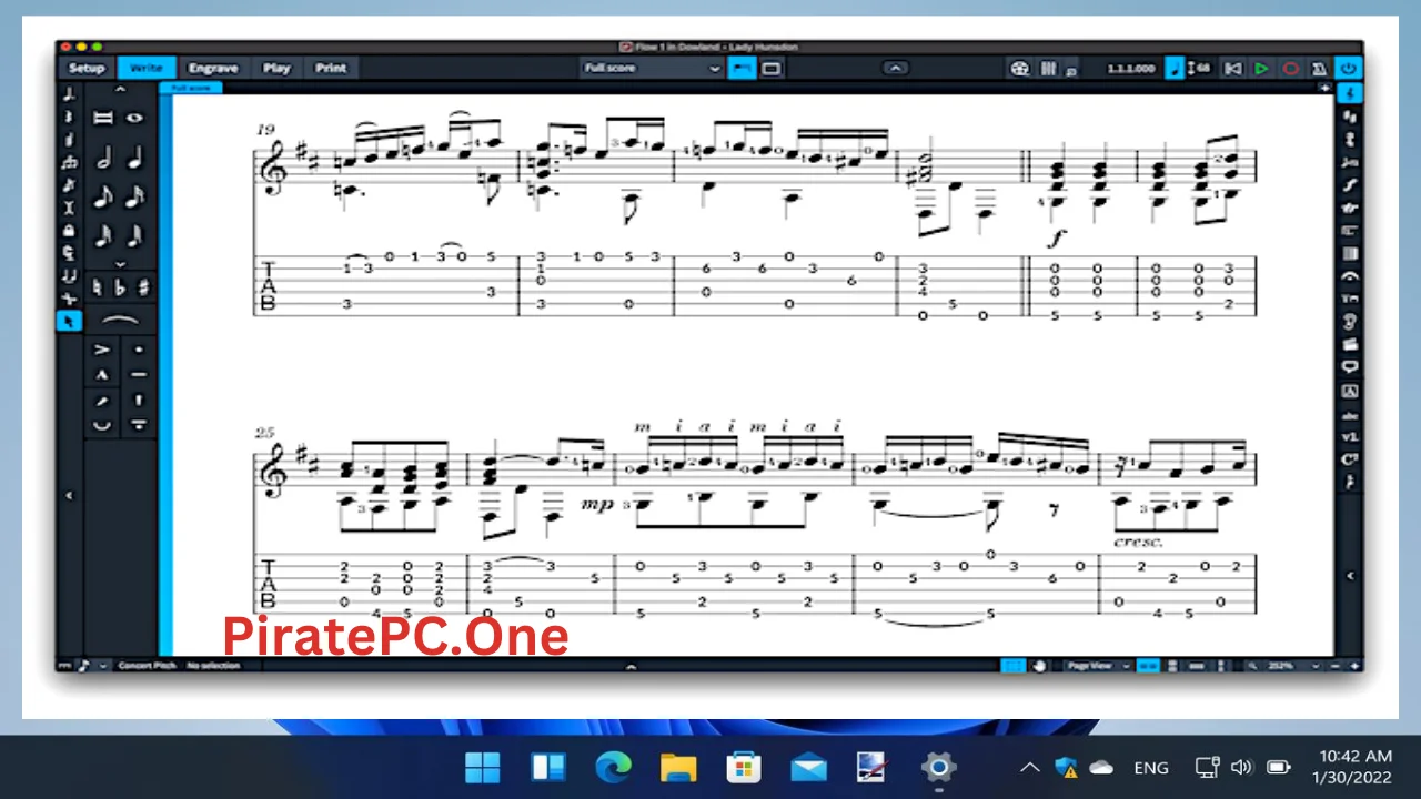 Steinberg Dorico Pro For PC Portable And Multilingual