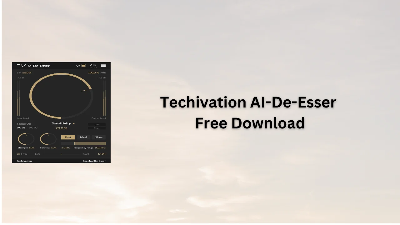 Techivation AI-De-Esser Free Download