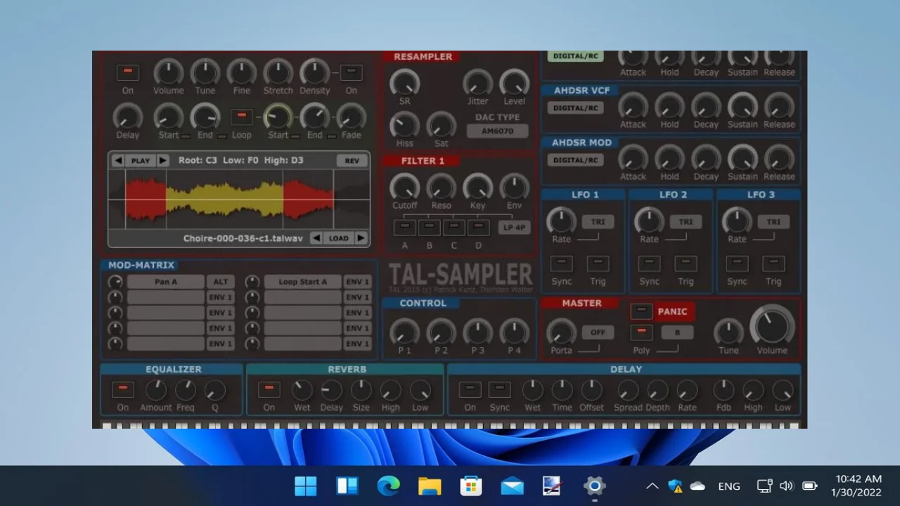 Togu Audio Line TAL-Sampler for OneNote Full Version For PC Portable And Multilingual