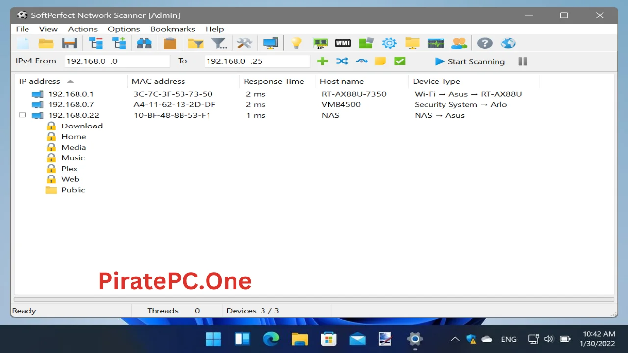 SoftPerfect Network Scanner For PC Portable And Multilingual