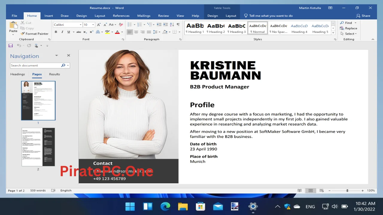SoftMaker Office Professional For PC Portable And Multilingual