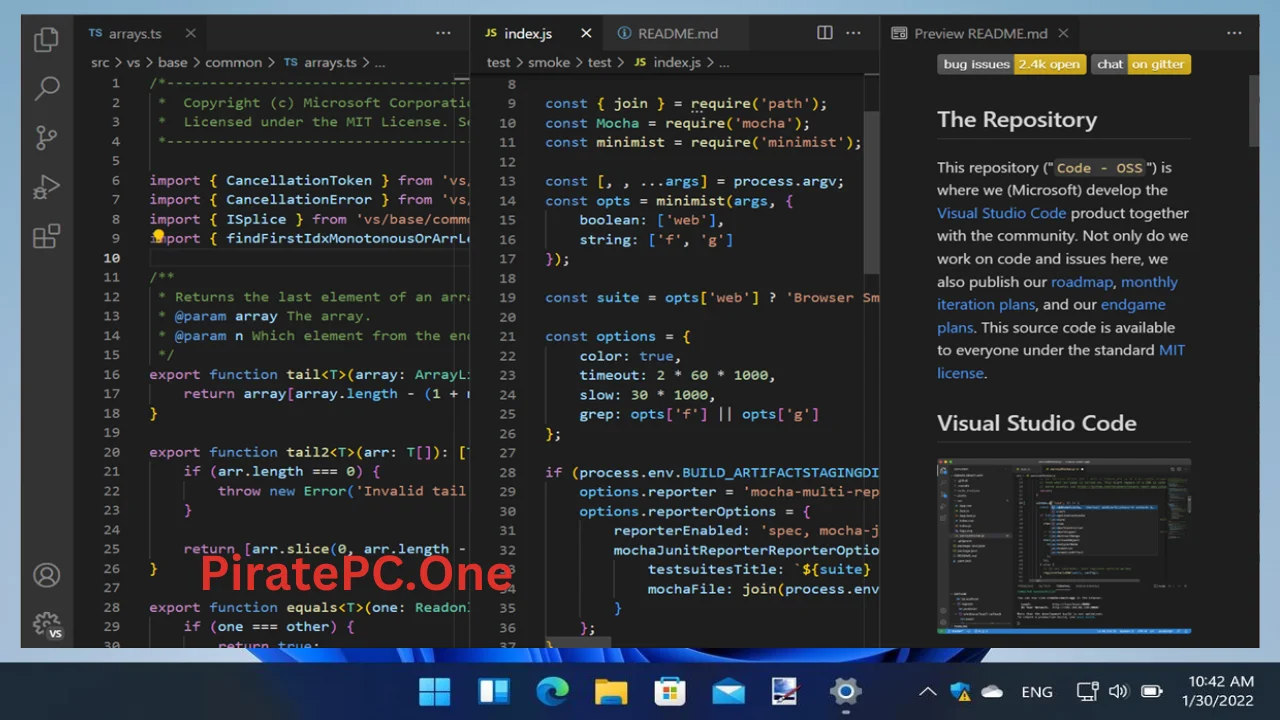 Visual Studio Code For PC Portable And Multilingual