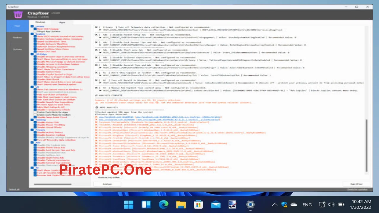Crapfixer For PC Portable And Multilingual