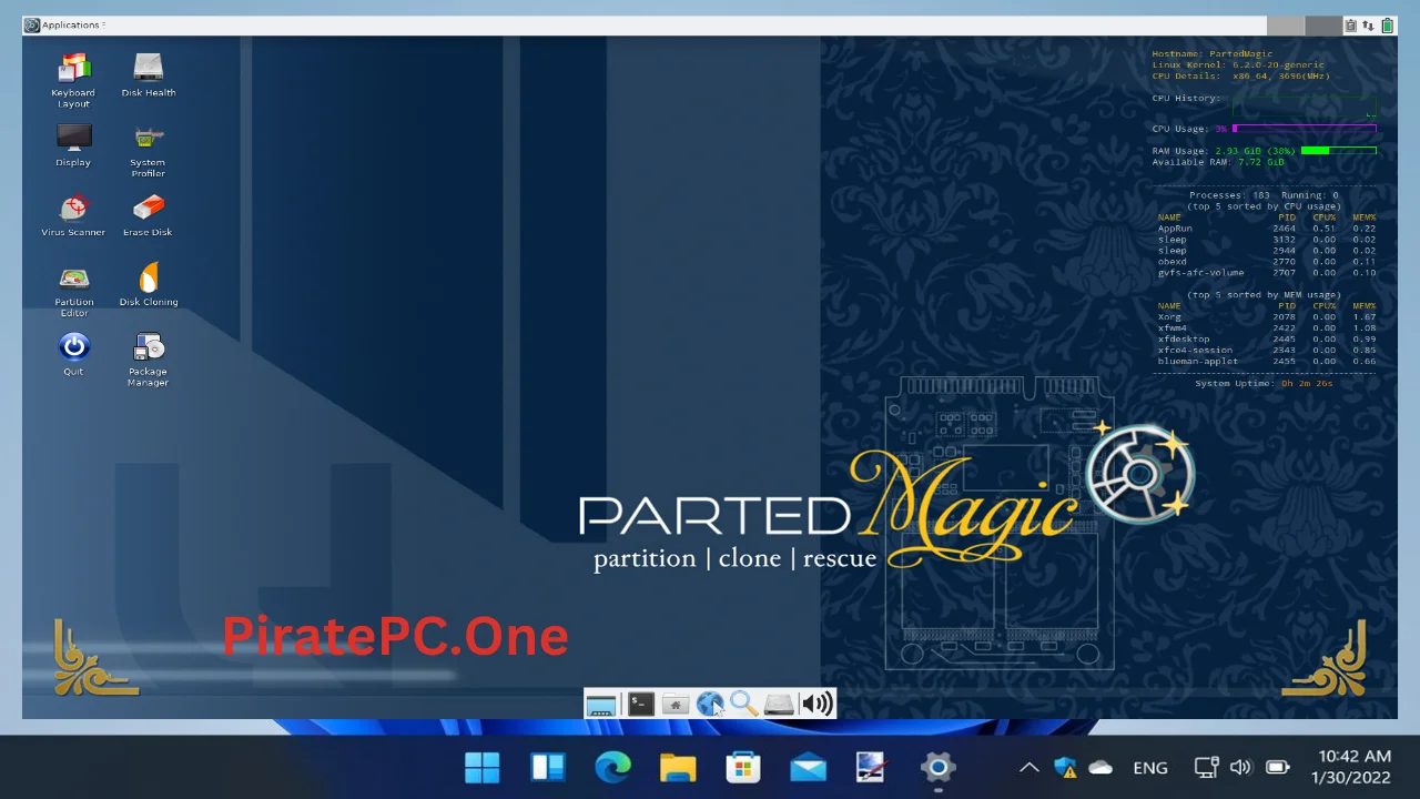 Parted Magic For PC Portable And Multilingual