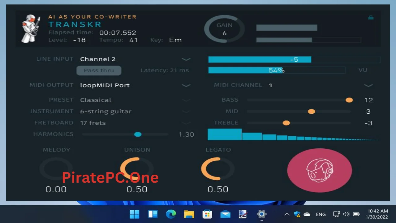Transkr For PC Portable And Multilingual