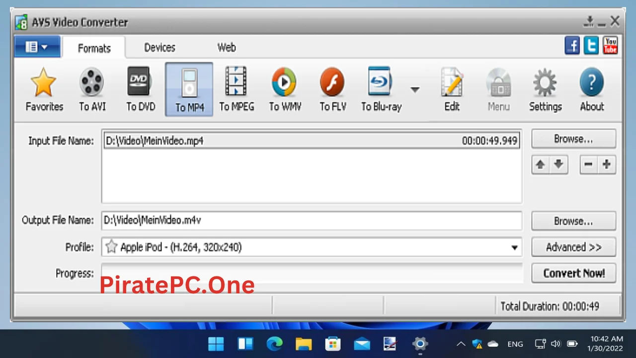 AVS Video Converter For PC Portable And Multilingual