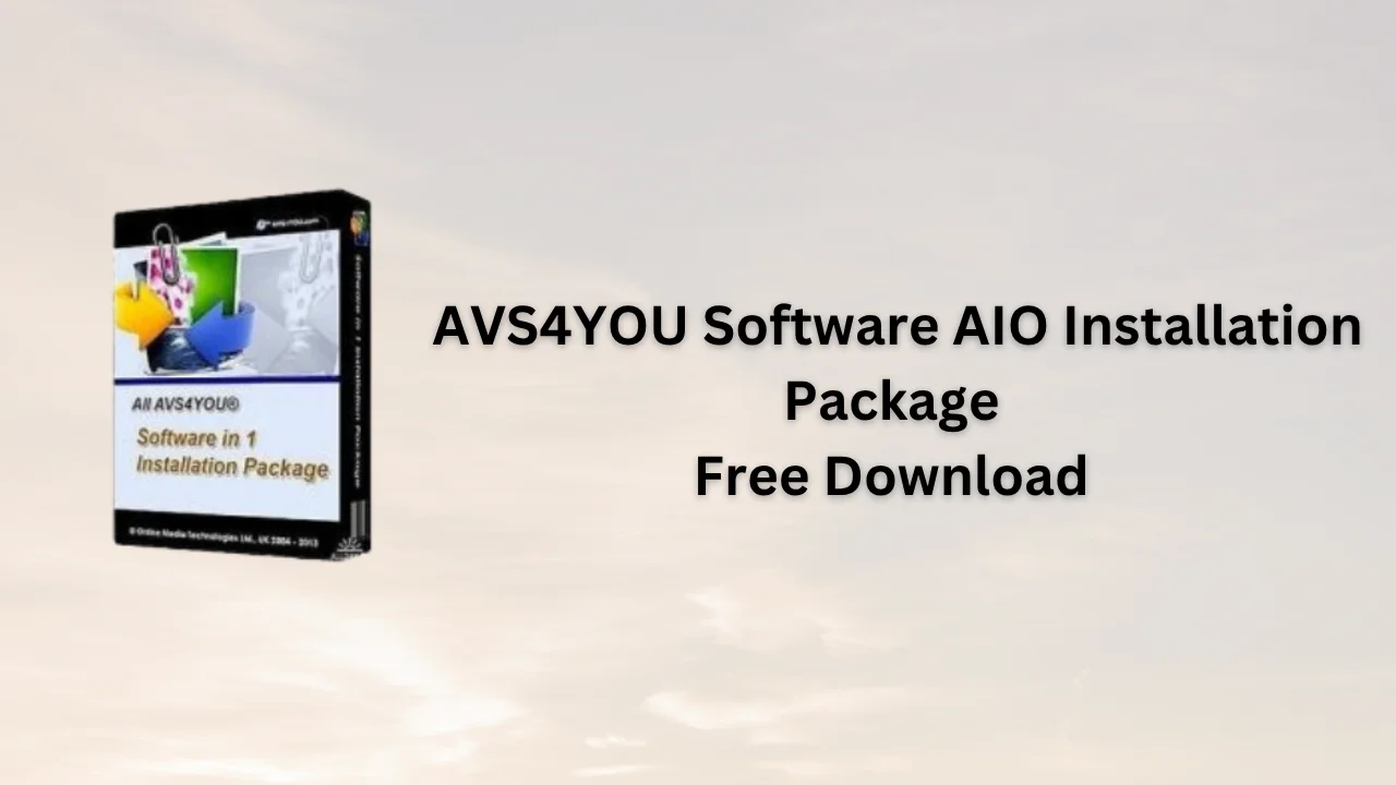 AVS4YOU Software AIO Installation Package Serial Key