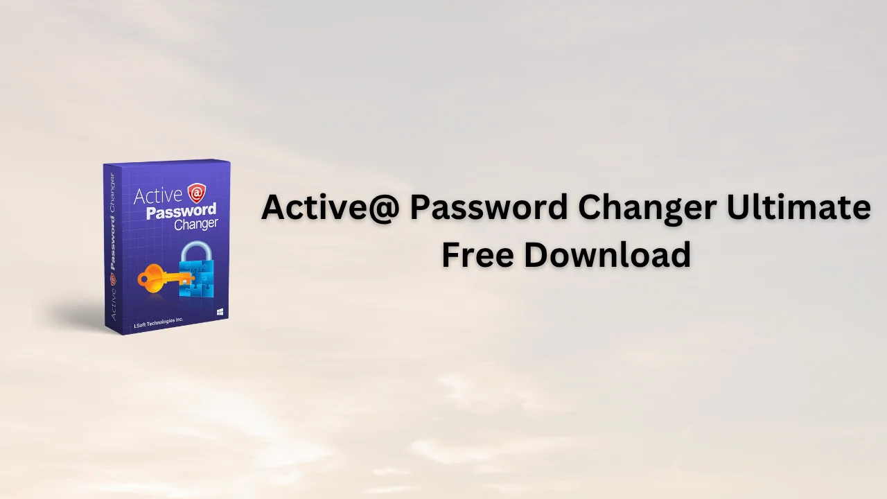 Active@ Password Changer Ultimate Serial Key