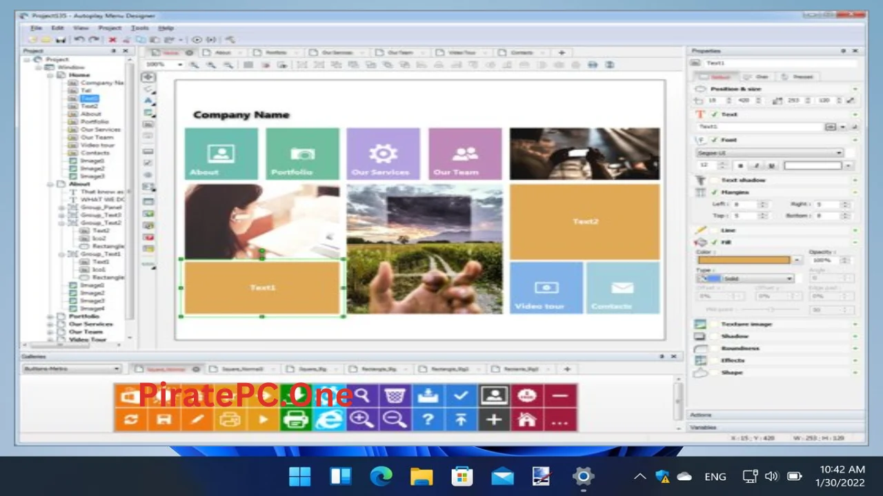 AutoPlay Menu Builder For PC Portable And Multilingual