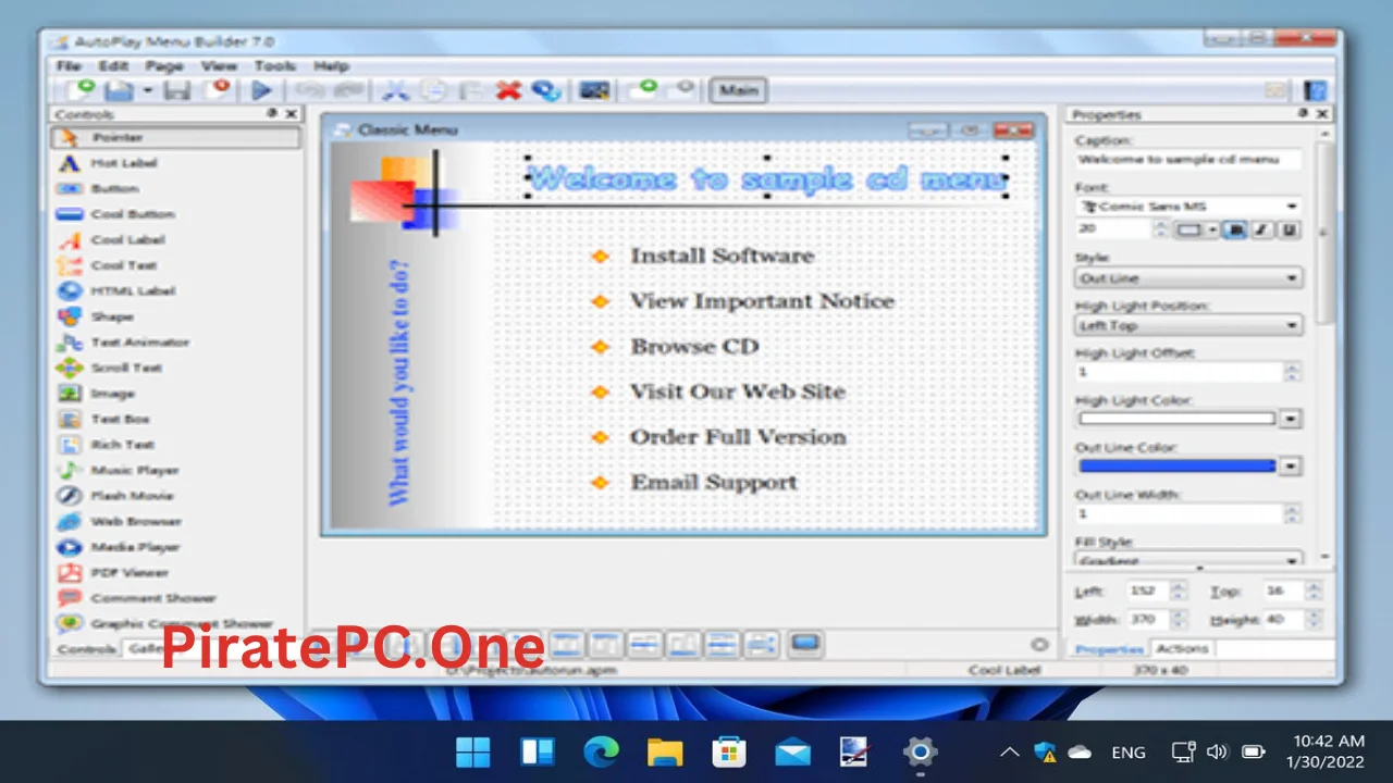 AutoPlay Menu Builder Full Version For PC
