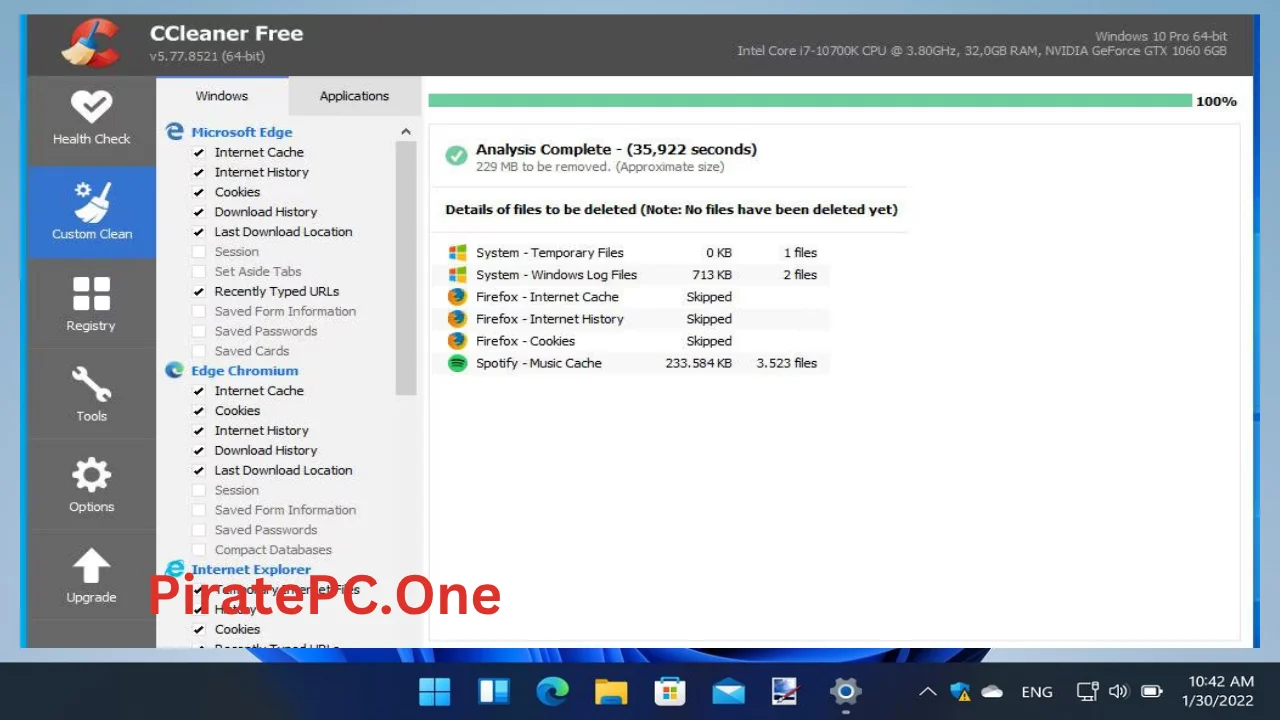 CCleaner Slim Full Version For PC