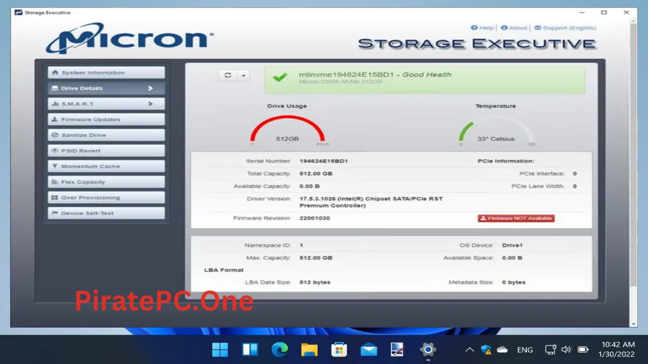 Crucial Storage Executive Full Version For PC